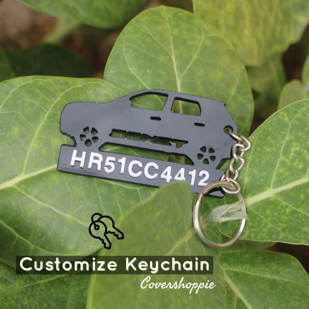 “Personalized Bike/Car Number Keychain” - Image 2