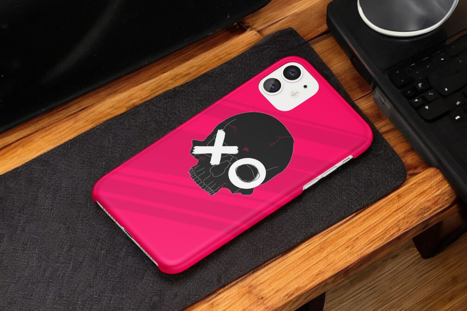 Neon Skull Pink Cover